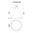 CWI Lighting Ringer Chandelier, White