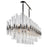 CWI Lighting Miroir 16 Light Chandelier, Polished Nickel/Clear