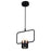 CWI Lighting Moxie 10" Down Mini Pendant, Black
