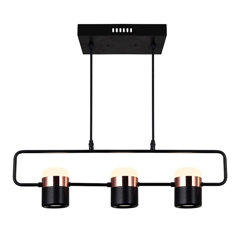 CWI Lighting Moxie 26" Chandelier, Black
