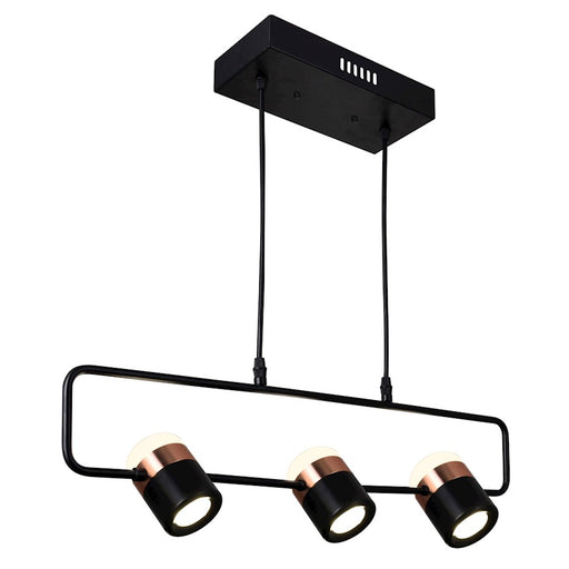 CWI Lighting Moxie 26" Chandelier, Black