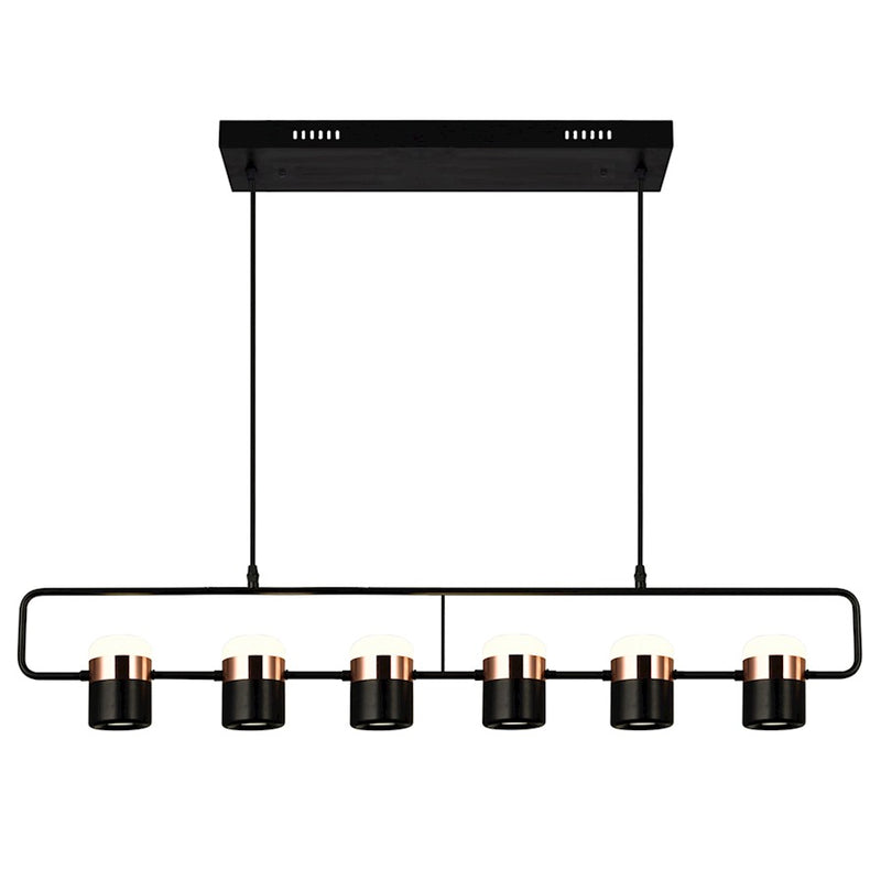 CWI Lighting Moxie 45" Chandelier, Black