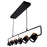 CWI Lighting Moxie 45" Chandelier, Black