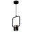 CWI Lighting Moxie 6" Down Mini Pendant, Black