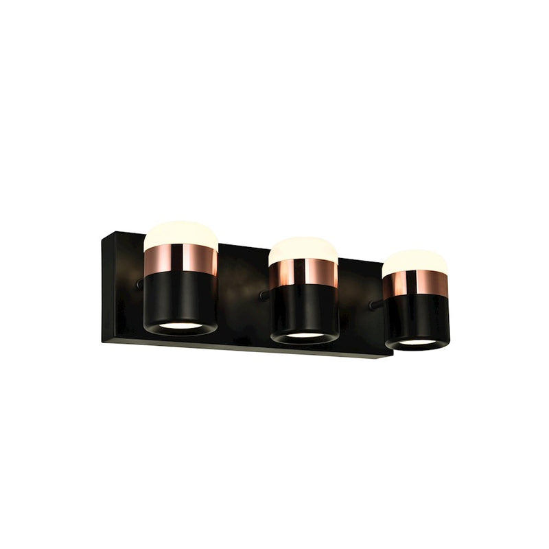 CWI Lighting Moxie Vanity Light, Black