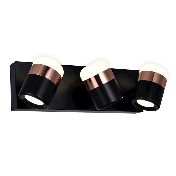 CWI Lighting Moxie Vanity Light, Black