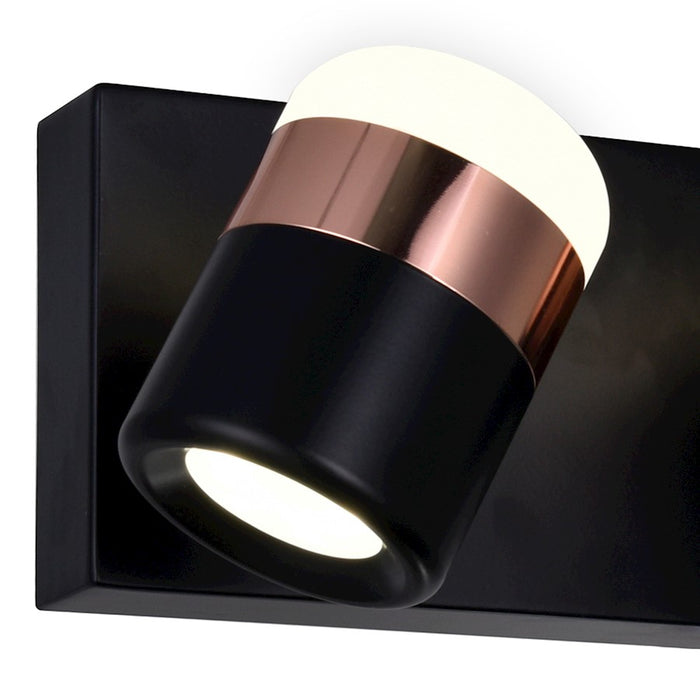 CWI Lighting Moxie Vanity Light, Black