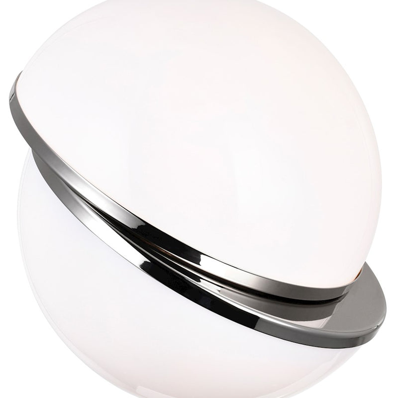 CWI Lighting Gemini 1 Light Mini Pendant, Polished Nickel