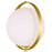 CWI Da Vinci 1 Light Table Lamp, Medallion Gold/Frosted