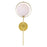 CWI Da Vinci 1 Light Wall Light, Medallion Gold/Frosted