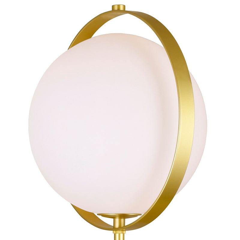 CWI Da Vinci 1 Light Wall Light, Medallion Gold/Frosted