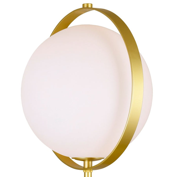 CWI Da Vinci 1 Light Wall Light, Medallion Gold/Frosted