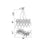 CWI Lighting Icicle 10 Light Chandelier, Chrome/Clear