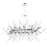 CWI Lighting Icicle 12 Light 43" Chandelier, Chrome/Clear - 1154P43-12-601-O