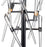 CWI Lighting Icicle 3 Light Table Lamp, Chrome/Clear