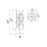 CWI Lighting Icicle 3 Light Table Lamp, Chrome/Clear