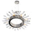 CWI Lighting Thorns 8 Light Chandelier, Polished Nickel