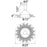 CWI Lighting Thorns 8 Light Chandelier, Polished Nickel
