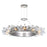 CWI Lighting Thorns 12 Light Chandelier, Polished Nickel