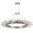 CWI Lighting Thorns 15 Light Chandelier, Polished Nickel - 1170P39-15-613