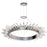 CWI Lighting Thorns 15 Light Chandelier, Polished Nickel