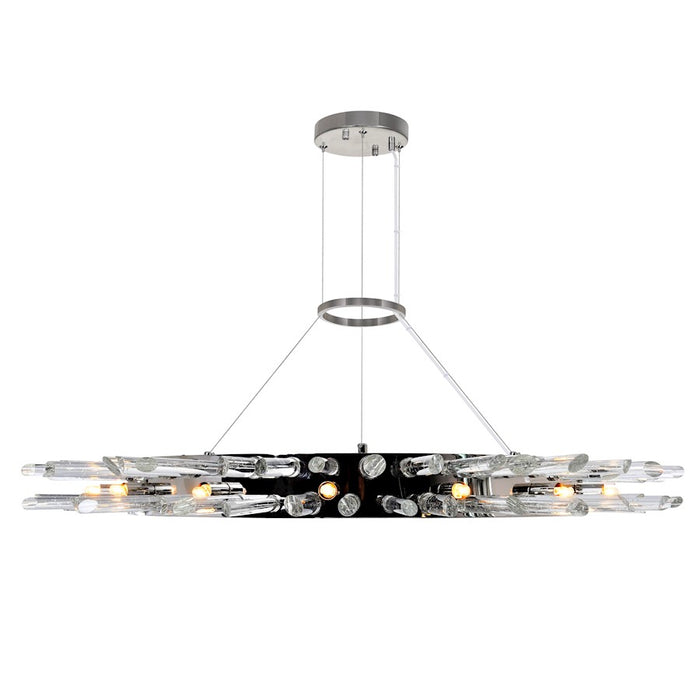 CWI Lighting Thorns 15 Light Chandelier, Polished Nickel