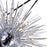 CWI Lighting Starburst 20 Light Down Chandelier, Chrome/Black