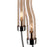 CWI Meduse 5 Light Up Chandelier, Polished Nickel/Champagne