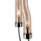 CWI Meduse 8 Light Up Chandelier, Polished Nickel/Champagne