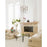 CWI Meduse 8 Light Up Chandelier, Polished Nickel/Champagne