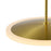 CWI Lighting Ovni Multi Point Pendant, Brass