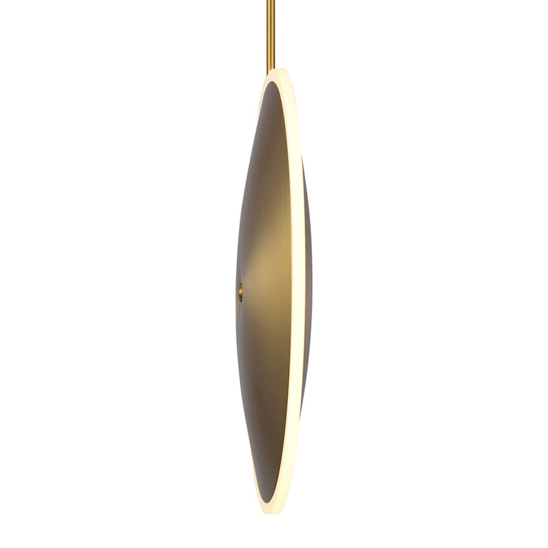 CWI Lighting Ovni 30" Chandelier, Brass