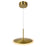 CWI Lighting Ovni Down Mini Pendant, Brass