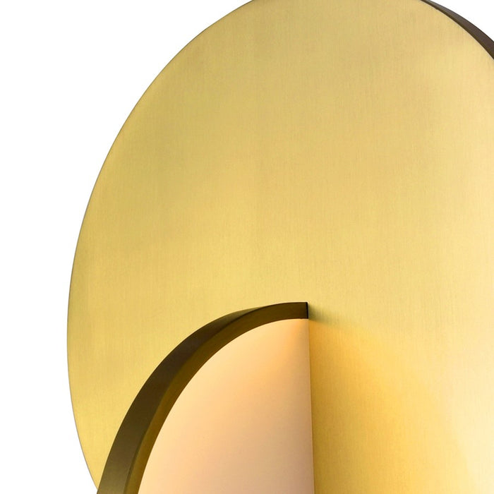 CWI Lighting Tranche 18" Multi Point Pendant, Brushed Brass