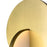 CWI Lighting Tranche Chandelier, Brushed Brass