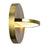 CWI Lighting Tranche 10" Wall Sconce, Brushed Brass