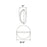 CWI Lighting Tranche 10" Wall Sconce, Brushed Brass