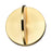 CWI Lighting Tranche 7" Wall Sconce, Brushed Brass