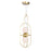 CWI Lighting Orbit 2 Light Down Pendant, Medallion Gold/Frosted - 1209P7-2-169