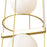 CWI Lighting Orbit 3 Light Down Pendant, Medallion Gold/Frosted