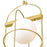 CWI Lighting Orbit 3 Light Down Pendant, Medallion Gold/Frosted