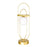 CWI Lighting Orbit 1 Light 7" Table Lamp, Medallion Gold/Frosted