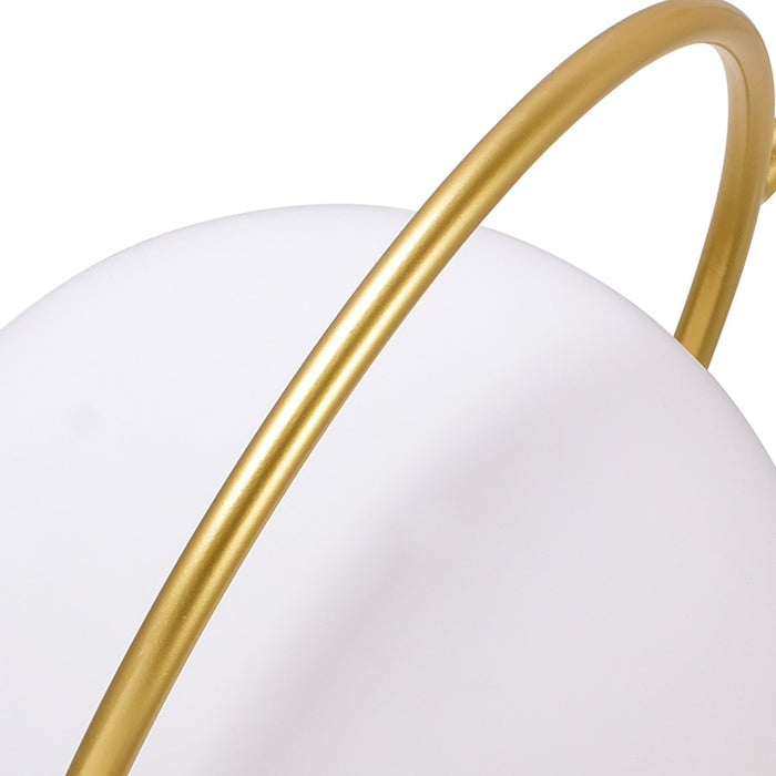 CWI Celeste 1-Lt 14" Down Mini Pendant, Medallion Gold/Frosted
