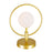 CWI Lighting Celeste 1 Light Table Lamp, Medallion Gold/Frosted