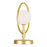 CWI Lighting Celeste 1 Light Table Lamp, Medallion Gold/Frosted