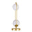CWI Lighting Celeste 2 Light Table Lamp, Medallion Gold/Frosted