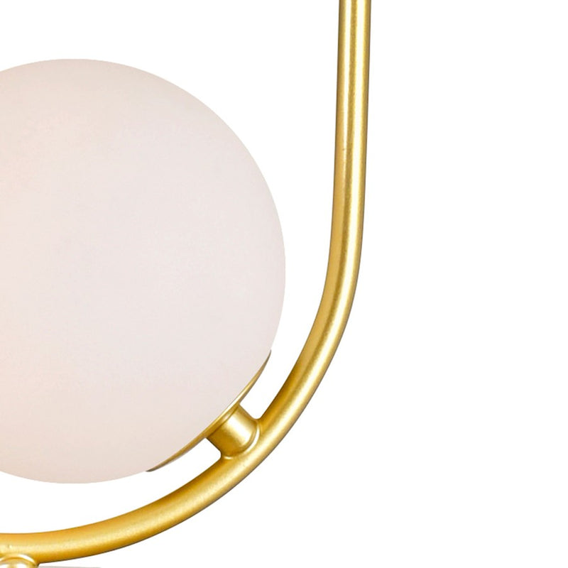 CWI Lighting Celeste 2 Light Table Lamp, Medallion Gold/Frosted