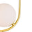 CWI Lighting Celeste 2 Light Table Lamp, Medallion Gold/Frosted