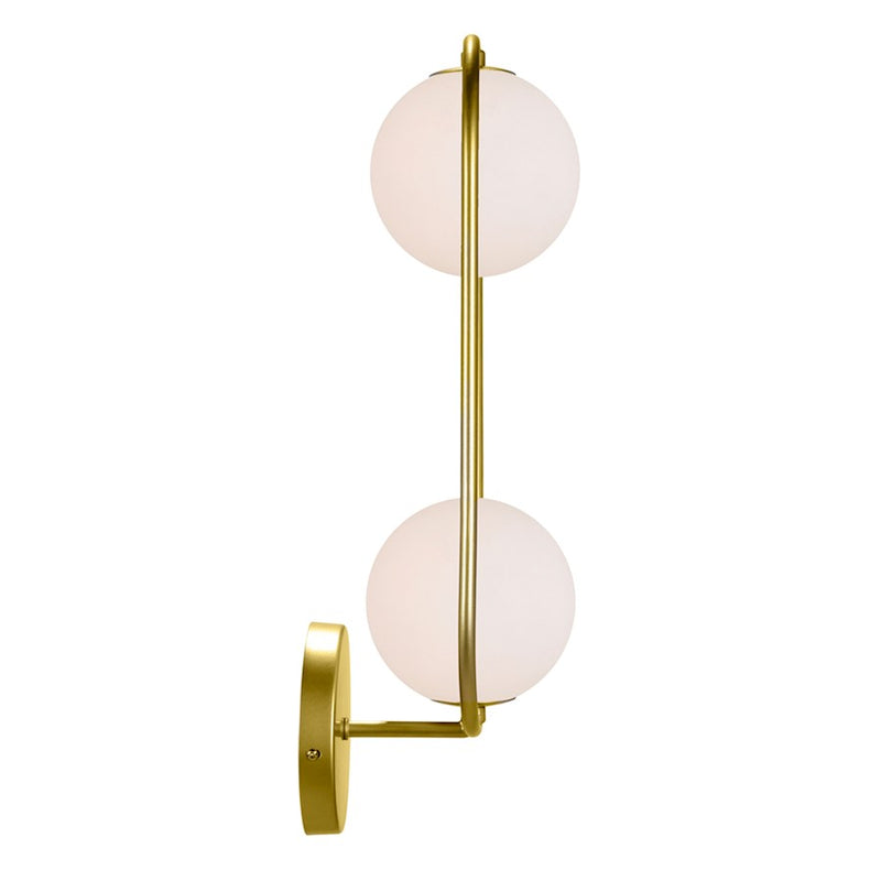 CWI Lighting Celeste 2 Light Wall Sconce, Medallion Gold/Frosted
