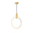 CWI Lighting Anello Down Pendant, White Oak - 1214P16-1-236